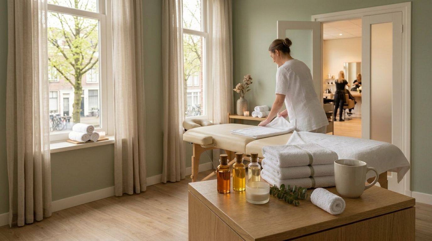 Massage en sportmassage aanbieden als beauty salon