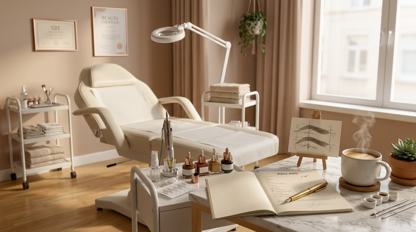 Permanente make-up (PMU) voor beauty salons