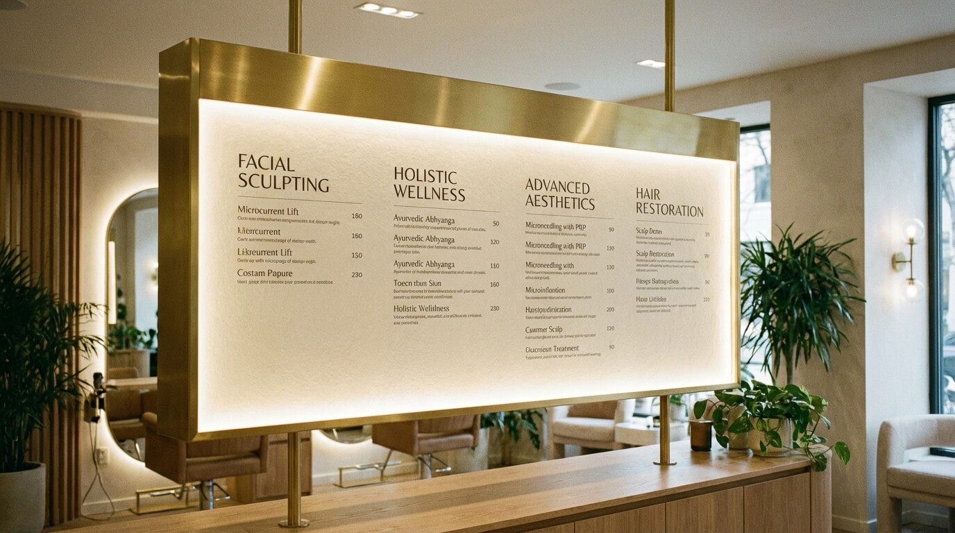 Gespecialiseerde salon behandeling