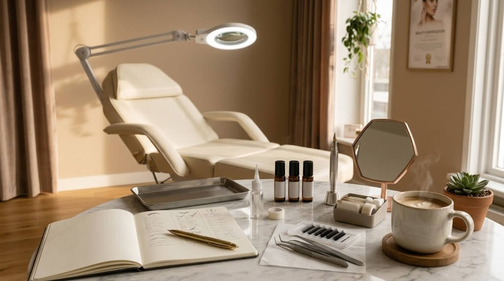 Wenkbrauwen + wimpers als beauty-segment salon